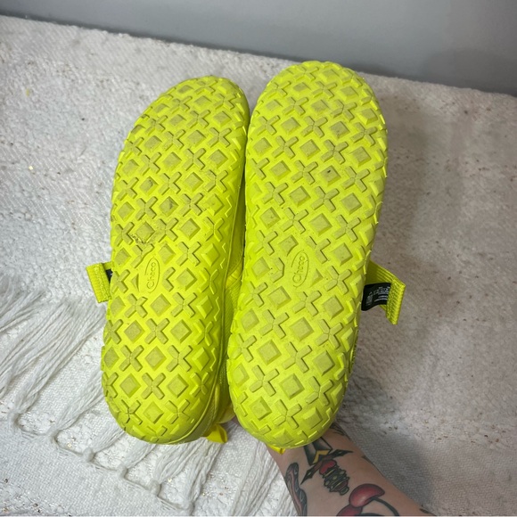 Chaco Ramble Puff Boots Neon Yellow Men’s Water Resistant Ankle Boots 10 - Picture 6 of 8